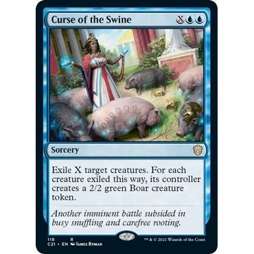 Image for Curse of the Swine (118) (C21) - Magic: The Gathering