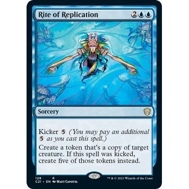 Image for Rite of Replication (128) (C21) - Magic: The Gathering