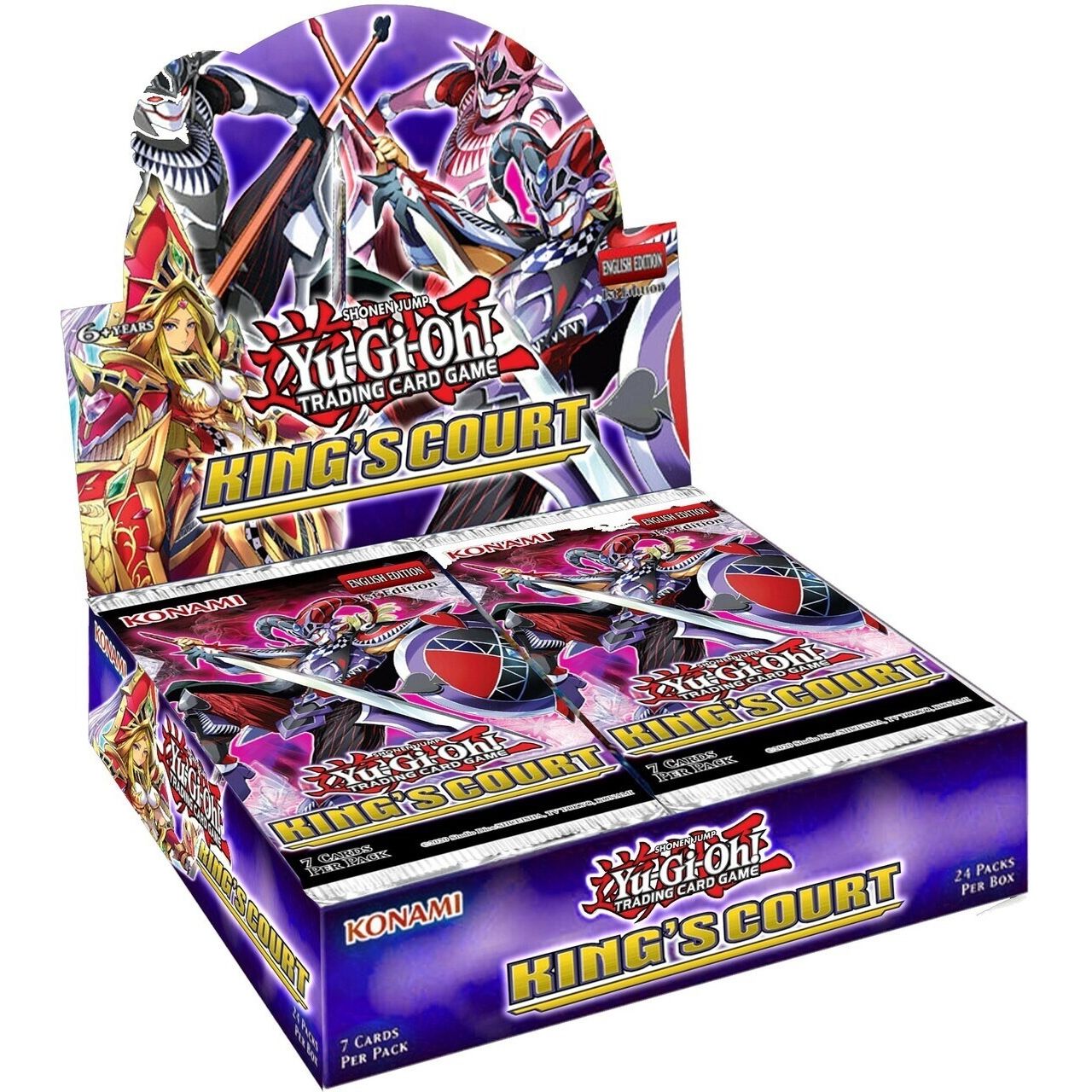 Image for King's Court Booster Box [1st Edition] - YuGiOh