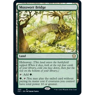 Image for Mosswort Bridge (303) (C21) - Magic: The Gathering
