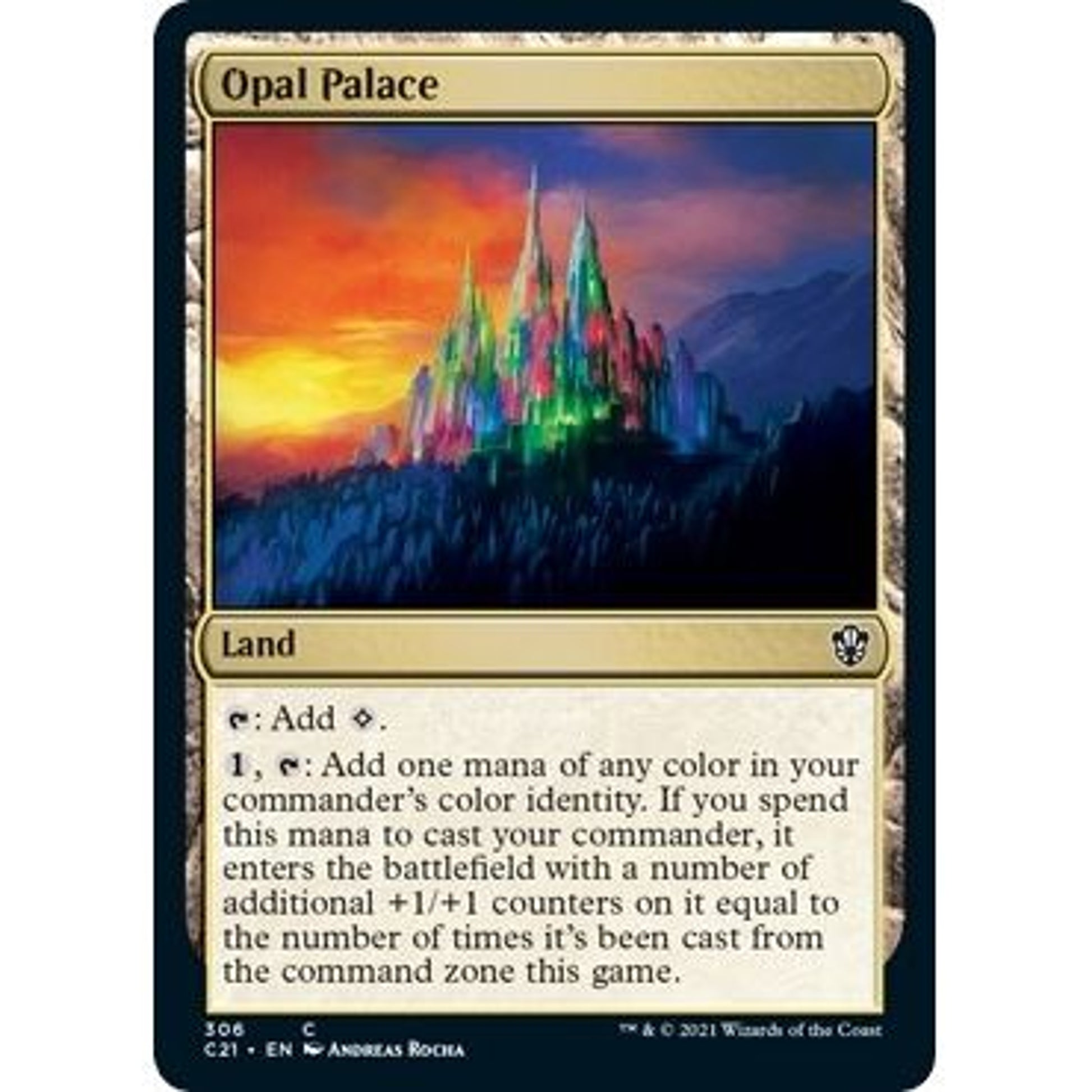 Image for Opal Palace (306) (C21) - Magic: The Gathering