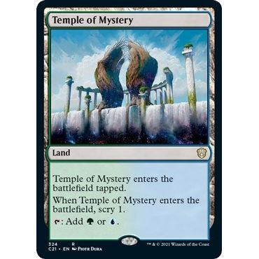Image for Temple of Mystery (324) (C21) - Magic: The Gathering