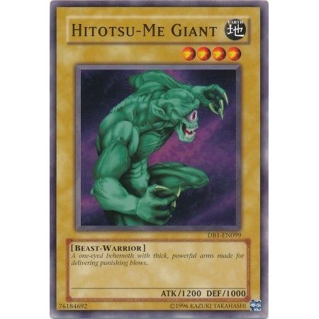 Image for Hitotsu-Me Giant (DB1-EN099) (DB1) - YuGiOh