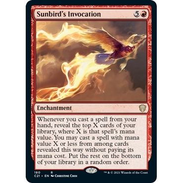 Image for Sunbird's Invocation (180) (C21) - Magic: The Gathering