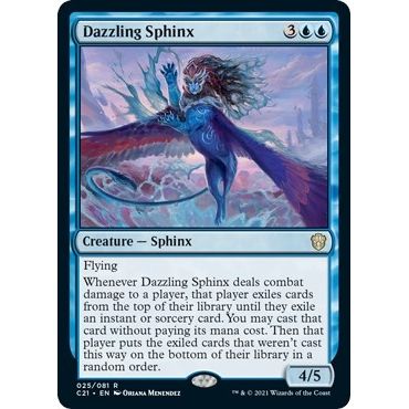 Image for Dazzling Sphinx (25) (C21) - Magic: The Gathering