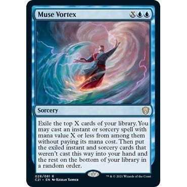 Image for Muse Vortex (28) (C21) - Magic: The Gathering
