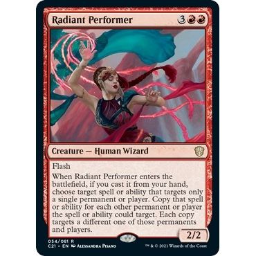 Image for Radiant Performer (54) (C21) - Magic: The Gathering