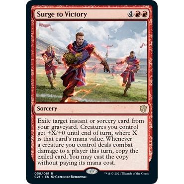 Image for Surge to Victory (58) (C21) - Magic: The Gathering