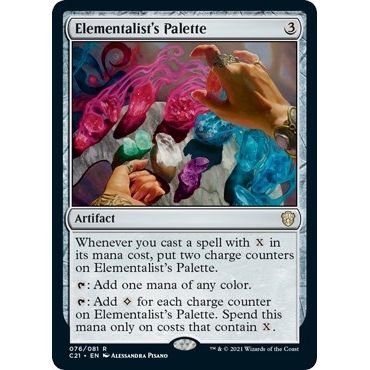 Image for Elementalist's Palette (76) (C21) - Magic: The Gathering