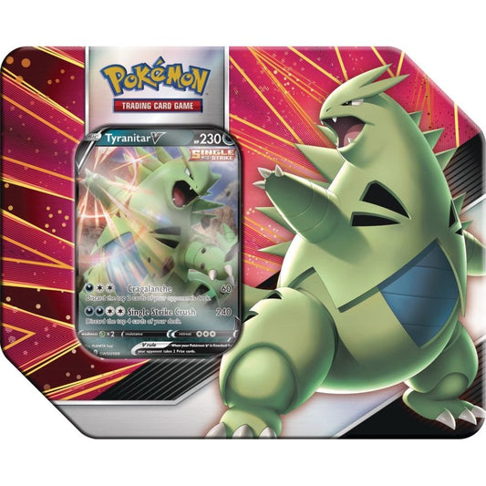 Image for V Strikers Tin [Tyranitar V] - Pokemon