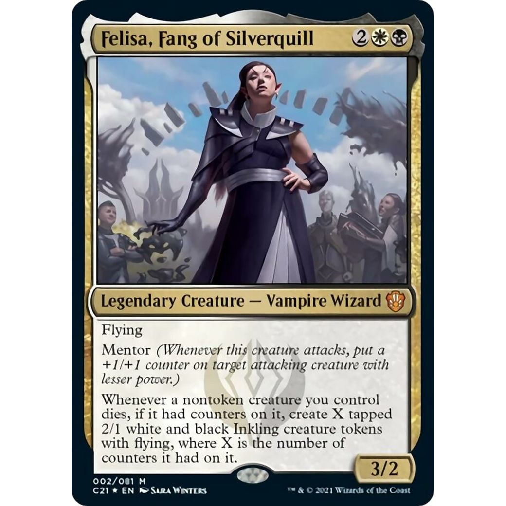 Image for Felisa, Fang of Silverquill (2) (C21) - Magic: The Gathering