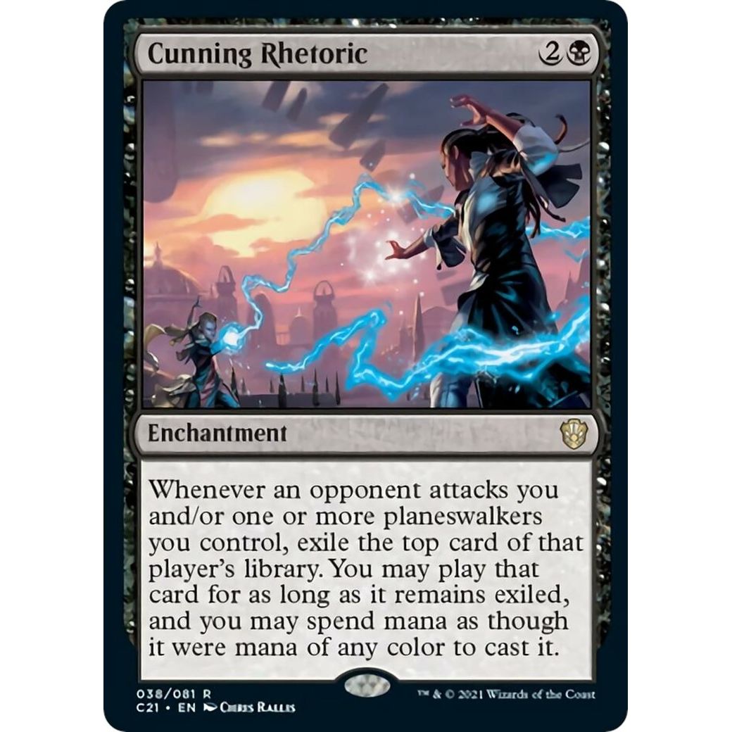 Image for Cunning Rhetoric (38) (C21) - Magic: The Gathering