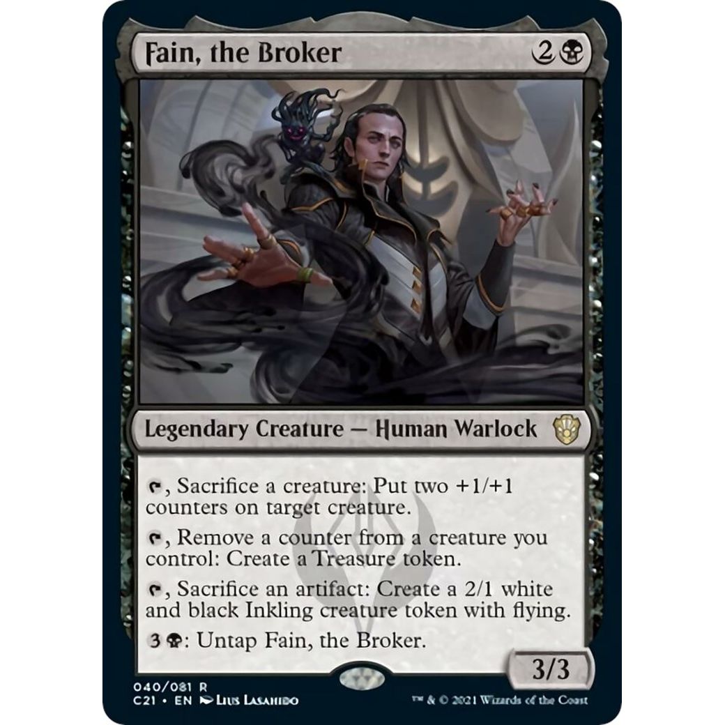 Image for Fain, the Broker (40) (C21) - Magic: The Gathering