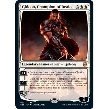 Image for Gideon, Champion of Justice (93) (C21) - Magic: The Gathering