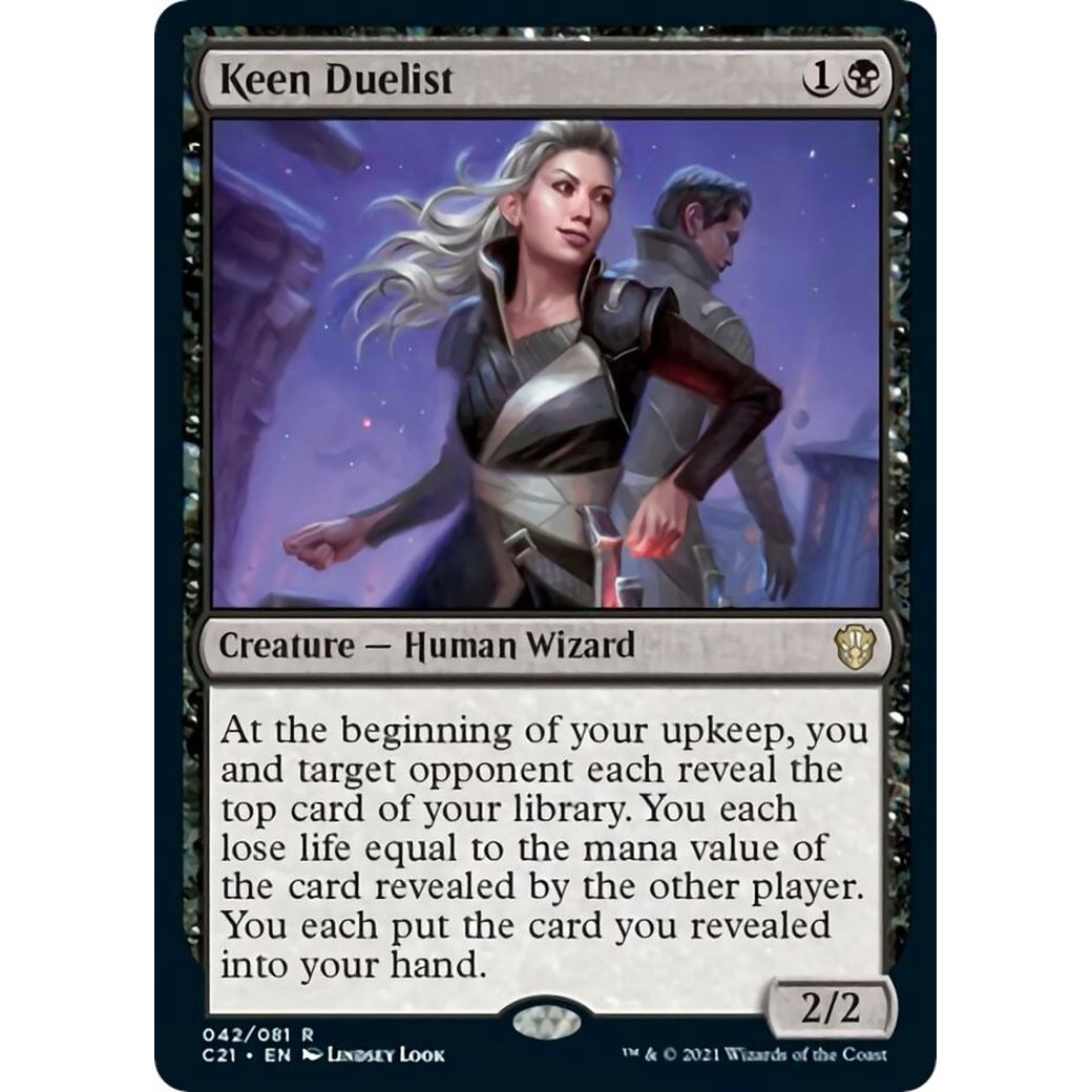 Image for Keen Duelist (42) (C21) - Magic: The Gathering