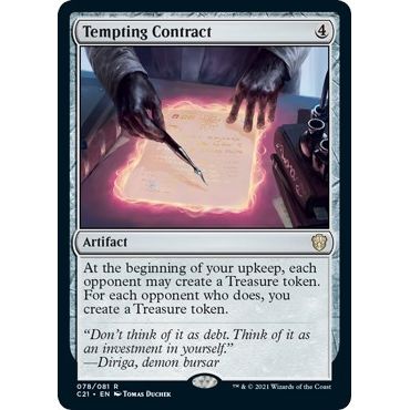 Image for Tempting Contract (78) (C21) - Magic: The Gathering