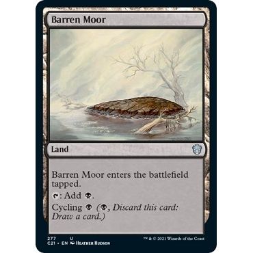 Image for Barren Moor (277) (C21) - Magic: The Gathering