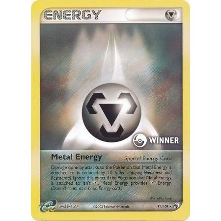 Image for Metal Energy (Special) - 94/109 [Winner] (094/109) (PR) - Pokemon