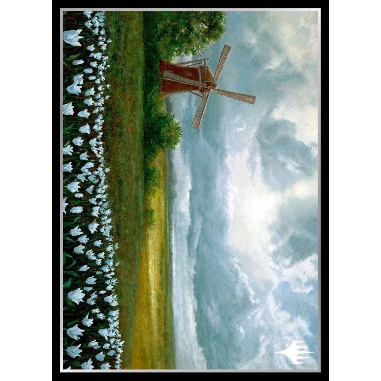 Image for Magic: The Gathering Player's Card Sleeve - EURO Land 2 Plains (80-Pack) - Card Sleeves