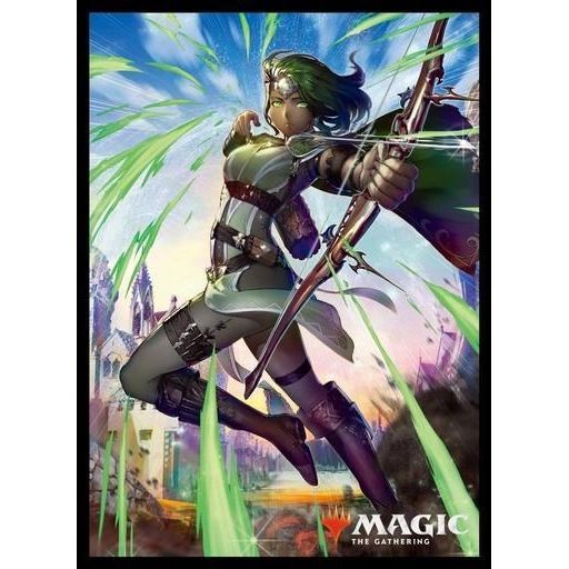 Image for Magic: The Gathering Player's Card Sleeve - War of the Spark - Vivien, Champion of the Wilds (80-Pack) - Card Sleeves