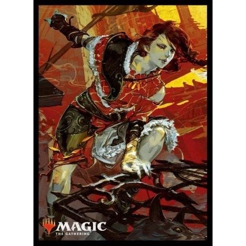Image for Magic: The Gathering Player's Card Sleeve - War of the Spark - Arlinn, Voice of the Pack (80-Pack) - Card Sleeves
