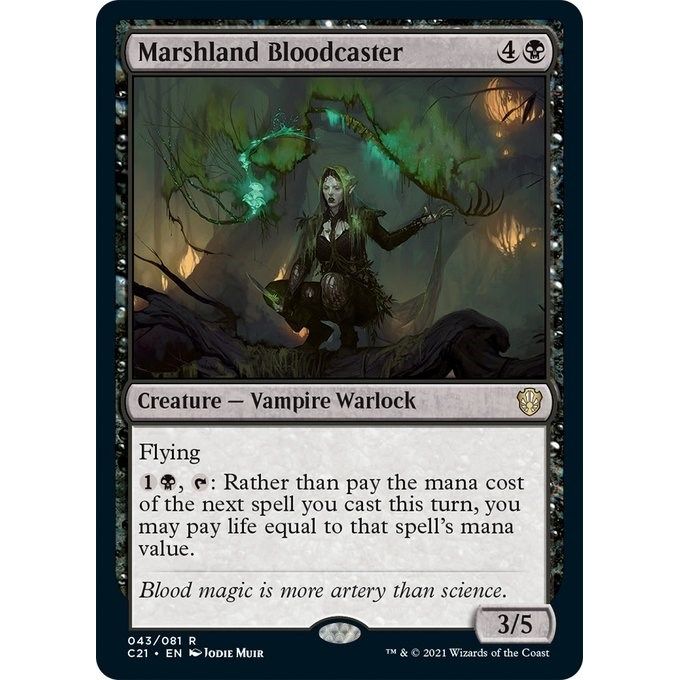 Image for Marshland Bloodcaster (43) (C21) - Magic: The Gathering