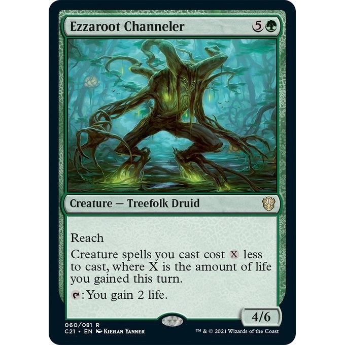 Image for Ezzaroot Channeler (60) (C21) - Magic: The Gathering