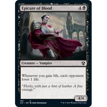 Image for Epicure of Blood (143) (C21) - Magic: The Gathering