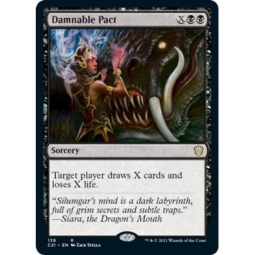 Image for Damnable Pact (139) (C21) - Magic: The Gathering