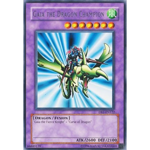 Image for Gaia the Dragon Champion (DB1-EN122) (DB1) - YuGiOh
