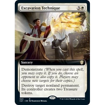 Image for Excavation Technique (Extended Art) (343) (C21) - Magic: The Gathering