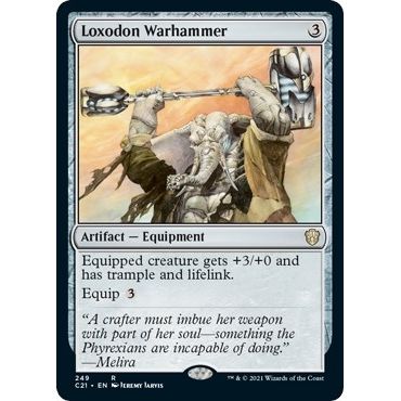 Image for Loxodon Warhammer (249) (C21) - Magic: The Gathering