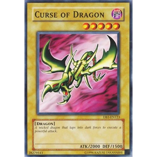 Image for Curse of Dragon (DB1-EN123) (DB1) - YuGiOh