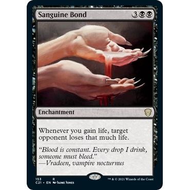 Image for Sanguine Bond (153) (C21) - Magic: The Gathering