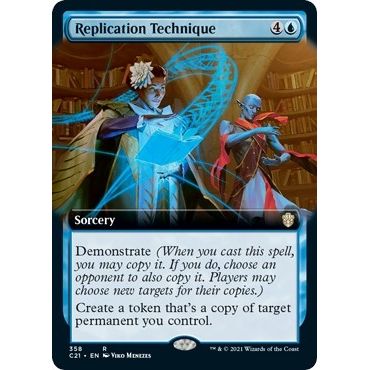 Image for Replication Technique (Extended Art) (358) (C21) - Magic: The Gathering