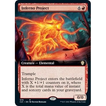 Image for Inferno Project (Extended Art) (379) (C21) - Magic: The Gathering