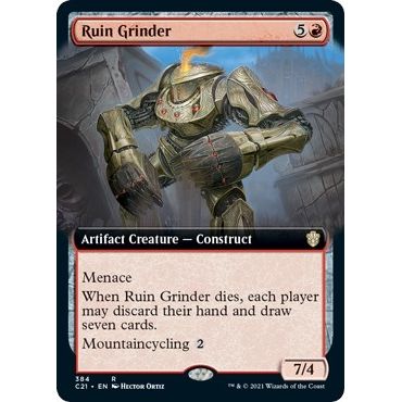 Image for Ruin Grinder (Extended Art) (384) (C21) - Magic: The Gathering