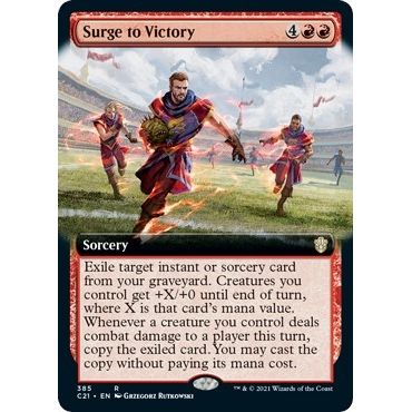 Image for Surge to Victory (Extended Art) (385) (C21) - Magic: The Gathering