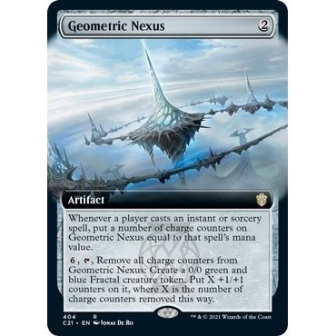 Image for Geometric Nexus (Extended Art) (404) (C21) - Magic: The Gathering
