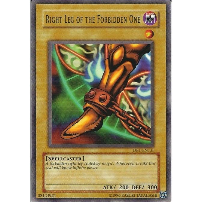 Image for Right Leg of the Forbidden One (DB1-EN135) (DB1) - YuGiOh