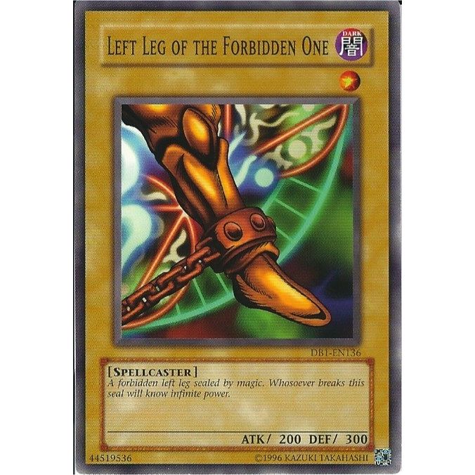 Image for Left Leg of the Forbidden One (DB1-EN136) (DB1) - YuGiOh