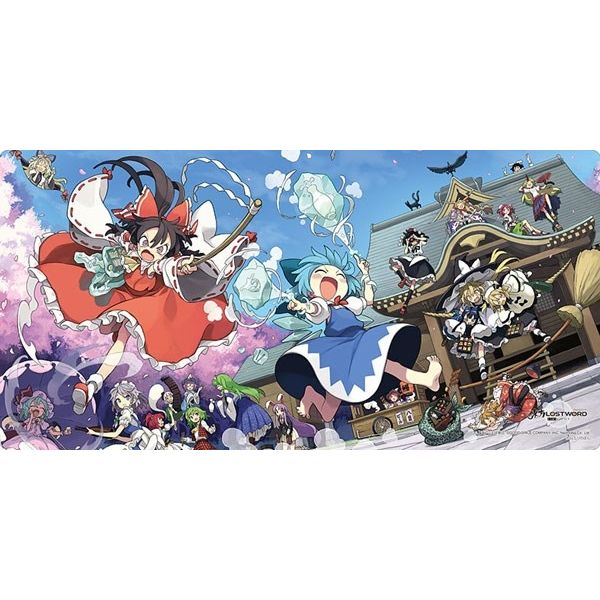 Image for Bushiroad Rubber Mat (Horizontal) Touhou LostWord - Lively Grounds - Playmats