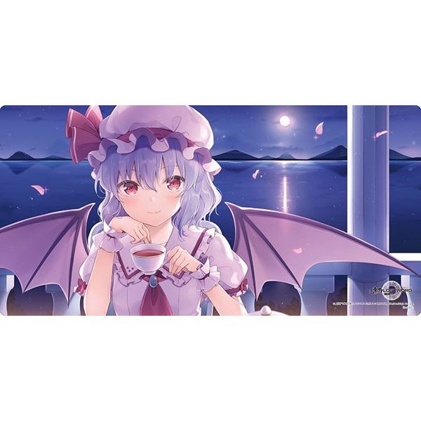Image for Bushiroad Rubber Mat (Horizontal) Touhou LostWord - Late Night Tea - Playmats