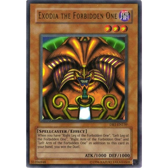 Image for Exodia the Forbidden One (DB1-EN139) (DB1) - YuGiOh
