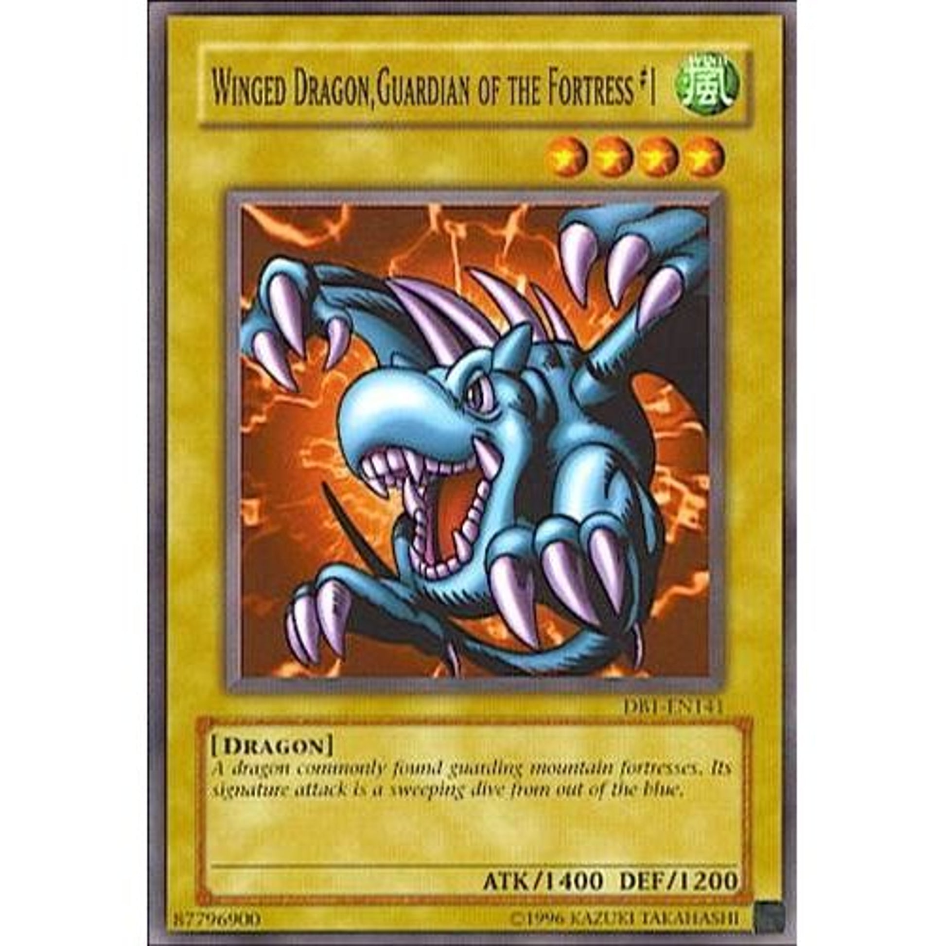 Image for Winged Dragon, Guardian of the Fortress #1 (DB1-EN141) (DB1) - YuGiOh