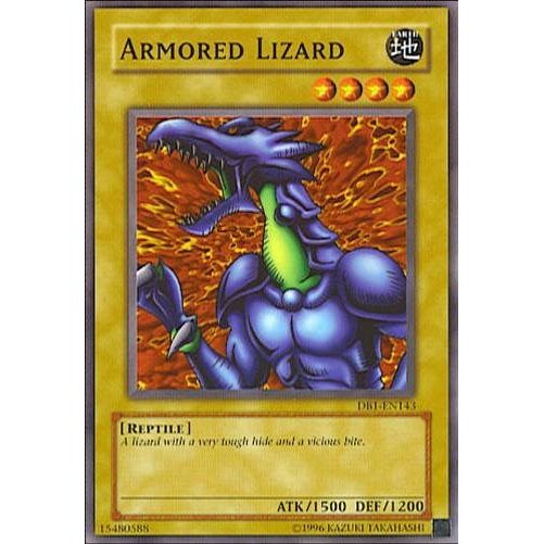 Image for Armored Lizard (DB1-EN143) (DB1) - YuGiOh