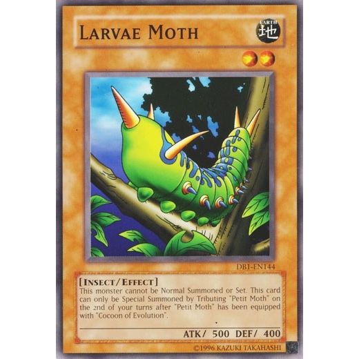 Image for Larvae Moth (DB1-EN144) (DB1) - YuGiOh