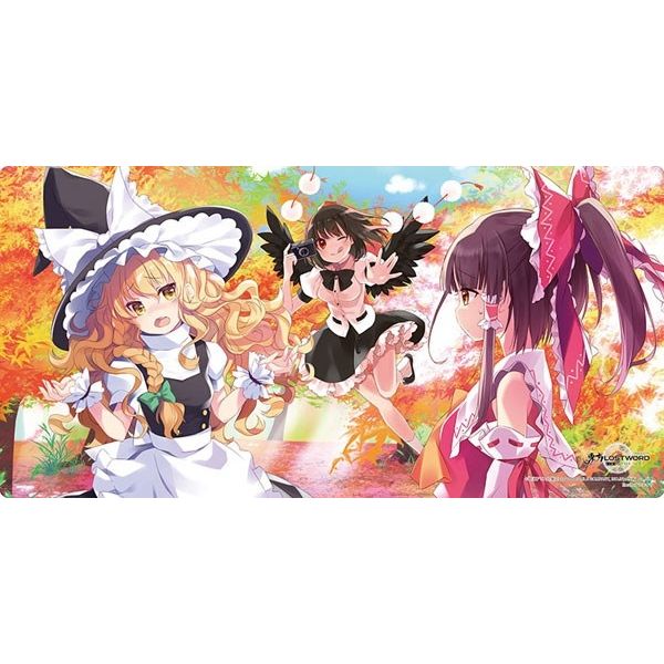 Image for Bushiroad Rubber Mat (Horizontal) Touhou LostWord - Kiyoku Tadashii Karasutengu - Playmats