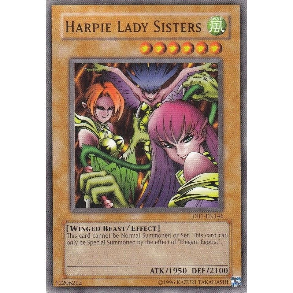 Image for Harpie Lady Sisters (DB1-EN146) (DB1) - YuGiOh