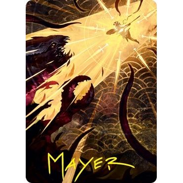 Image for Defiant Strike Art Card (Gold-Stamped Signature) (62) (ASSTX) - Magic: The Gathering